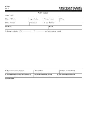 Incident Report Form
