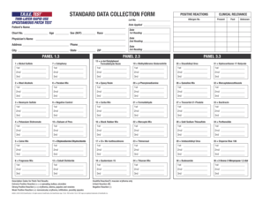 Allergen Patch Test Form
