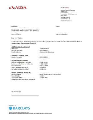 Absa stockbrokers
