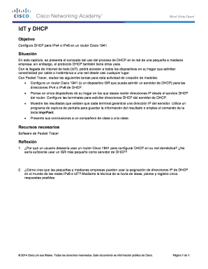 IdT y DHCP - itesaedumx - itesa edu