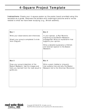 4-square project template