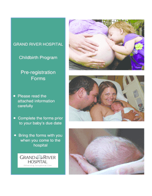 Grand river hospital childbirth registration form