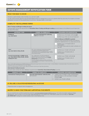 Executor Administrator Authority Form