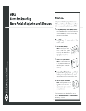 OSHA Work-Related Injuries and Illnesses Form