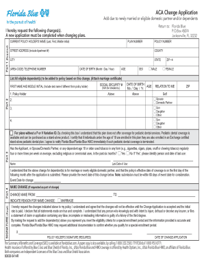 ACA Change Application