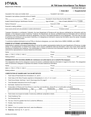 Forms - Inheritance Tax