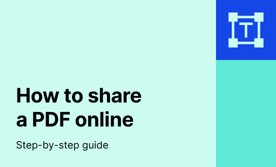 How to share a PDF online